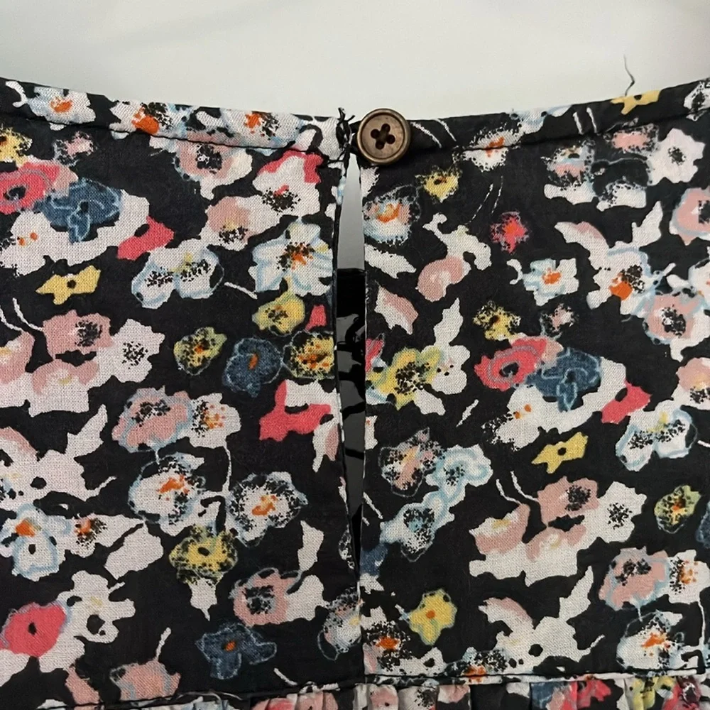 Caslon Long Sleeve Floral Blouse - Picture 5 of 9